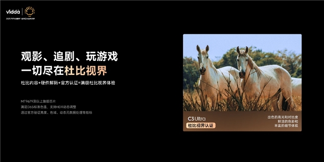 Vidda C3系列开启首销超多惊喜！电子pg游戏618必买高画质投影来了(图7)